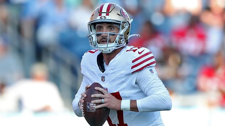 San Francisco 49ers quarterback Brandon Allen
