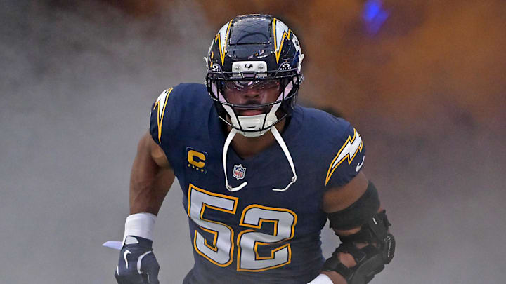 Chargers edge rusher Khalil Mack Chargers edge rusher Khalil Mack