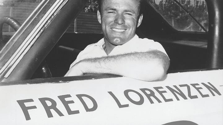 Fred Lorenzen, winner of the 1961 and 1964 Rebel 300s. (Photo by ISC Archives via Getty Images) Fred Lorenzen, winner of the 1961 and 1964 Rebel 300s. (Photo by ISC Archives via Getty Images)