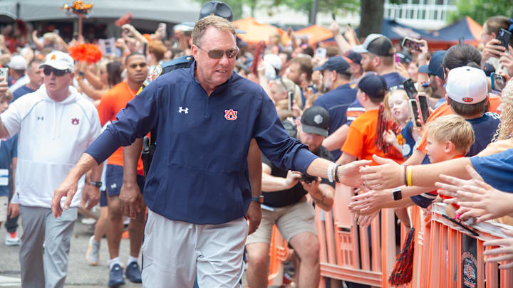Hugh Freeze, Arkansas v Auburn
