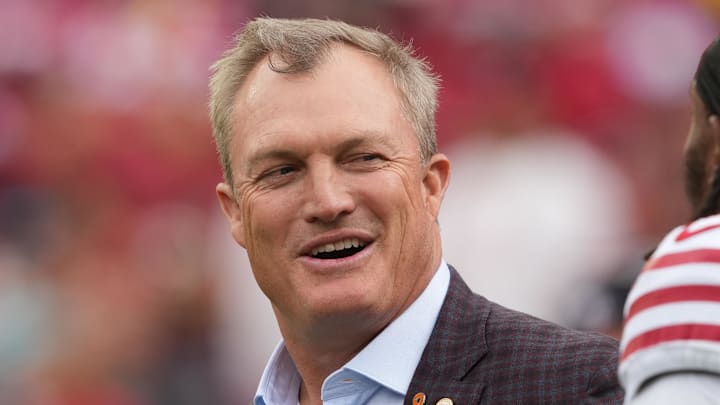 San Francisco 49ers general manager John Lynch