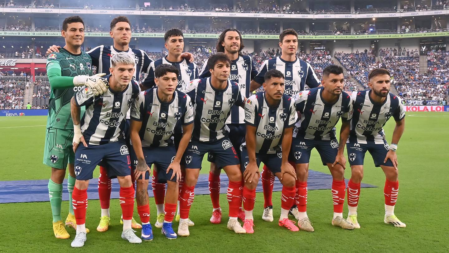La posible alineación titular de Monterrey para enfrentarse a Necaxa