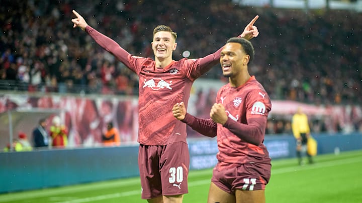 Benjamin Sesko, Leipzig. Benjamin Sesko, Leipzig.