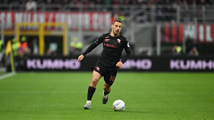 Nikola Vlasic ist in der Serie A für den FC Turin am Ball