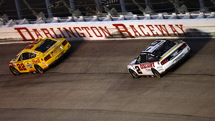 Joey Logano, Austin Cindric, Team Penske, Darlington Raceway, NASCAR Cup Series playoffs
