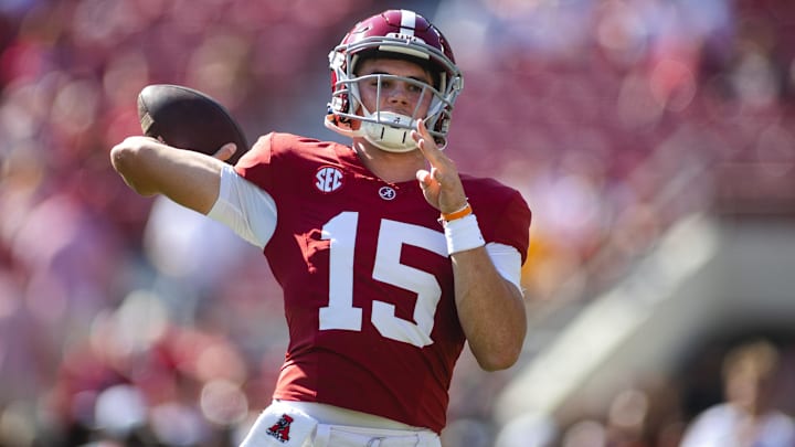 How does Alabama plan to conduct its spring football game?