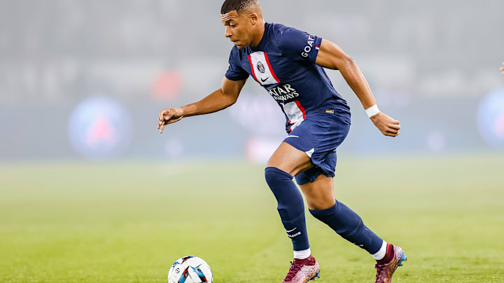 Mbappé con el PSG