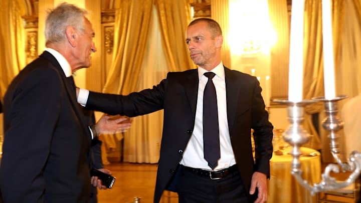 Aleksander Čeferin, Gabriele Gravina