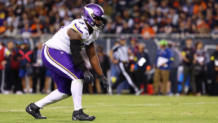 Vikings defensive tackle Javon Hargrave.