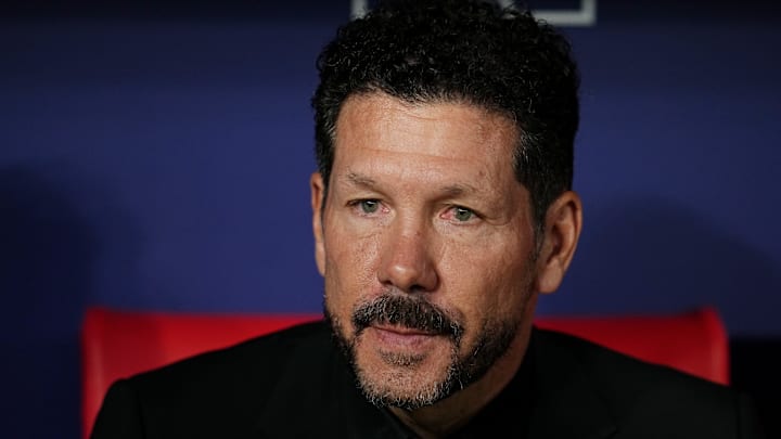 Diego Simeone, coach de Atletico de Madrid 