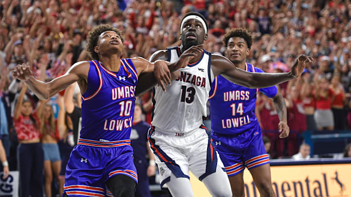 Gonzaga senior forward Graham Ike. Gonzaga senior forward Graham Ike.