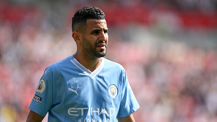 Riyad Mahrez a beaucoup connu le banc cette saison.