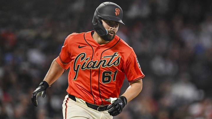 San Francisco Giants catcher Drew Cavanaugh.