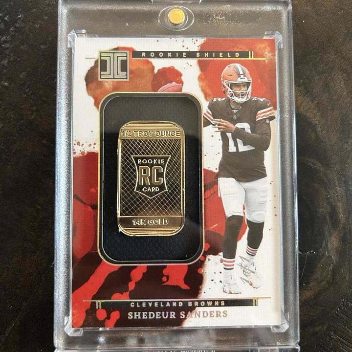 thumbnail image 2 of 2025 Shedeur Sanders #CLE Cleveland Browns NFL Football Card - 1st Edition Full Art 2 of 5