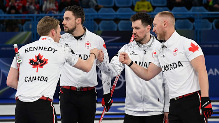 Canada is the +165 favorite to win the gold medal in men's curling.