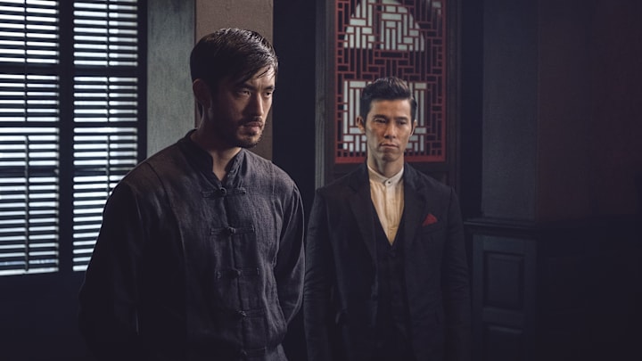 Warrior Season 1, episode 1 (debut 4/5/19): Andrew Koji, Jason Tobin.
photo: Graham Bartholomew/CINEMAX