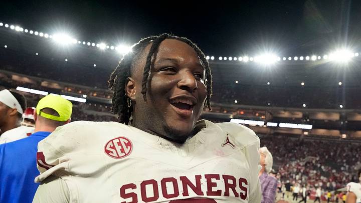 Oklahoma defensive lineman David Stone Oklahoma defensive lineman David Stone