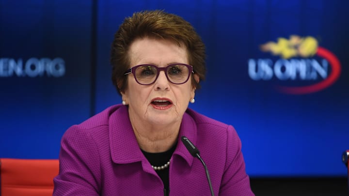 Billie Jean King criticized the upcoming 'Battle of the Sexes' between Nick Kyrgios and Aryna Sabalenka. Billie Jean King criticized the upcoming 'Battle of the Sexes' between Nick Kyrgios and Aryna Sabalenka.