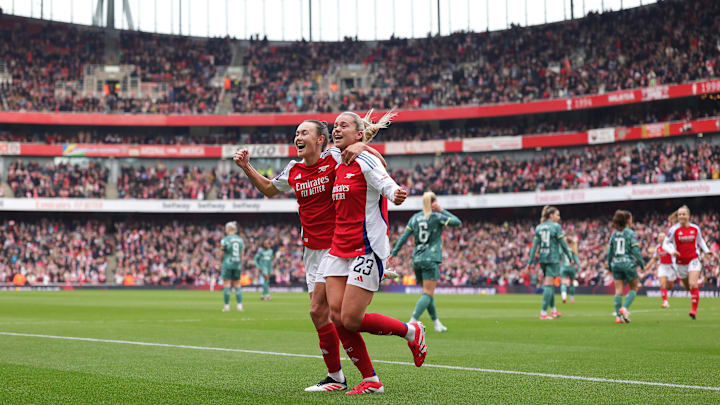 Arsenal stormed home to victory in the north London derby Arsenal stormed home to victory in the north London derby