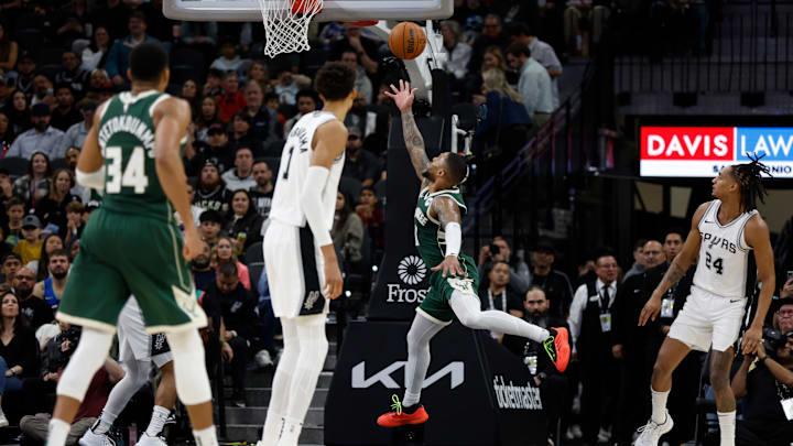 Milwaukee Bucks v San Antonio Spurs