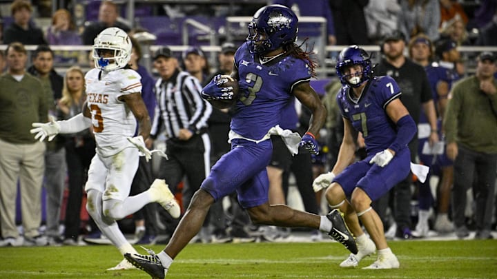 TCU Horned Frogs wide receiver Savion Williams TCU Horned Frogs wide receiver Savion Williams