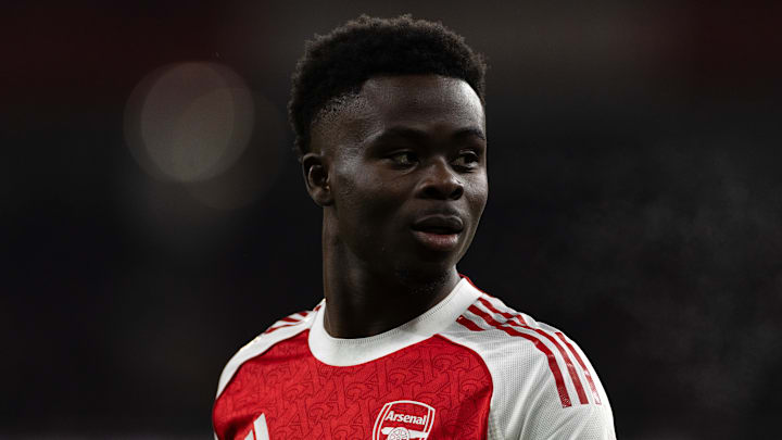 Saka returning to the side