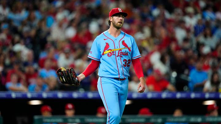 St. Louis Cardinals pitcher Matthew Liberatore. St. Louis Cardinals pitcher Matthew Liberatore.