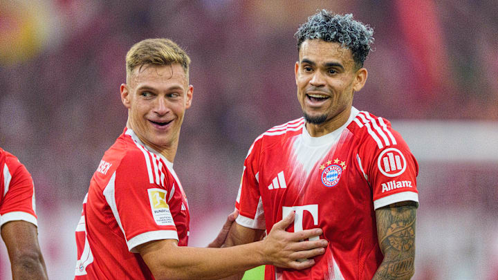 Joshua Kimmich und Luis Diaz