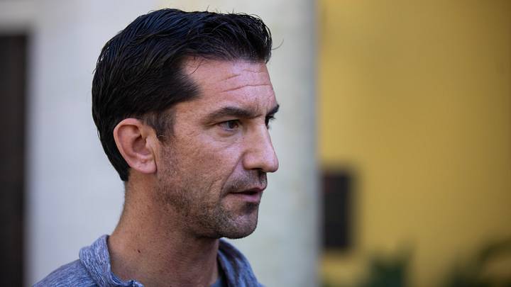 Nov 8, 2023; Scottsdale, AZ, USA; Arizona Diamondbacks general manager Mike Hazen speaks to the media during the MLB General Manager's Meetings at Omni Scottsdale Resort & Spa. Mandatory Credit: Mark J. Rebilas-USA TODAY Sports Nov 8, 2023; Scottsdale, AZ, USA; Arizona Diamondbacks general manager Mike Hazen speaks to the media during the MLB General Manager's Meetings at Omni Scottsdale Resort & Spa. Mandatory Credit: Mark J. Rebilas-USA TODAY Sports