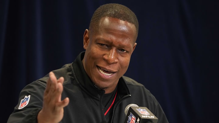 Atlanta Falcons coach Raheem Morris spearheaded an organizational turnaround off the field. Atlanta Falcons coach Raheem Morris spearheaded an organizational turnaround off the field.