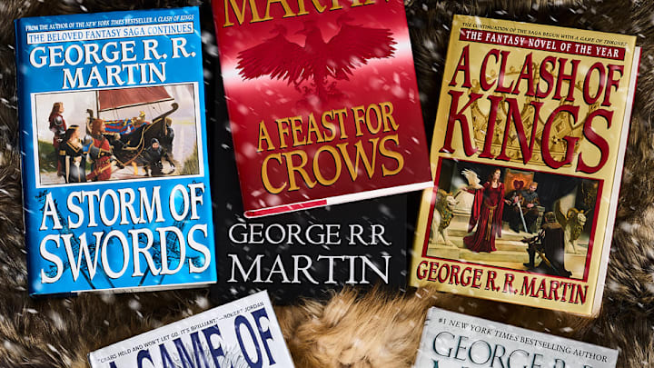 A Song of Ice and Fire signed US first edition set