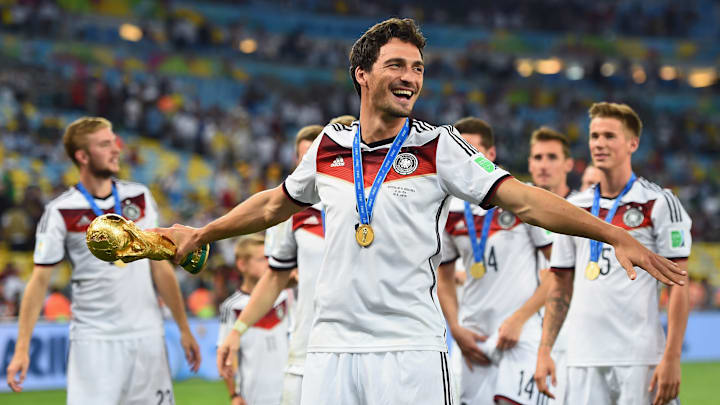 Hummels foi campeão do mundo em 2014
