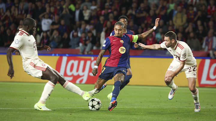 Raphinha mit einer Gala gegen die Bayern Raphinha mit einer Gala gegen die Bayern