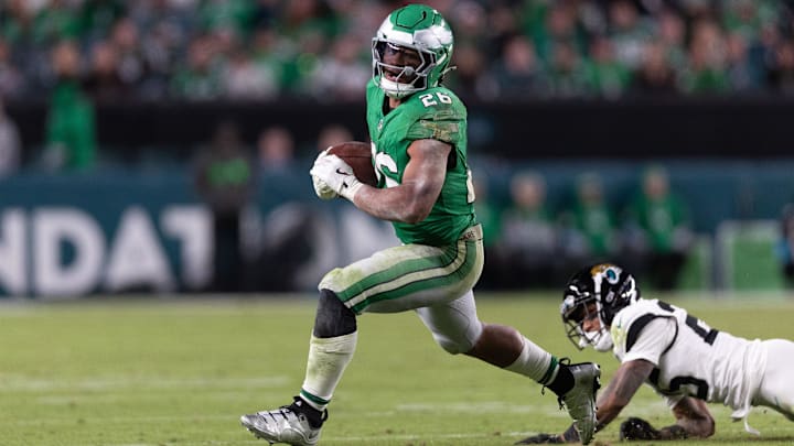 Saquon Barkley, Philadelphia Eagles Saquon Barkley, Philadelphia Eagles