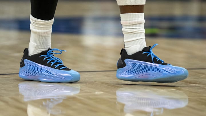 Minnesota Timberwolves guard Anthony Edwards' signature adidas shoes are 27% off at Foot Locker. Minnesota Timberwolves guard Anthony Edwards' signature adidas shoes are 27% off at Foot Locker.