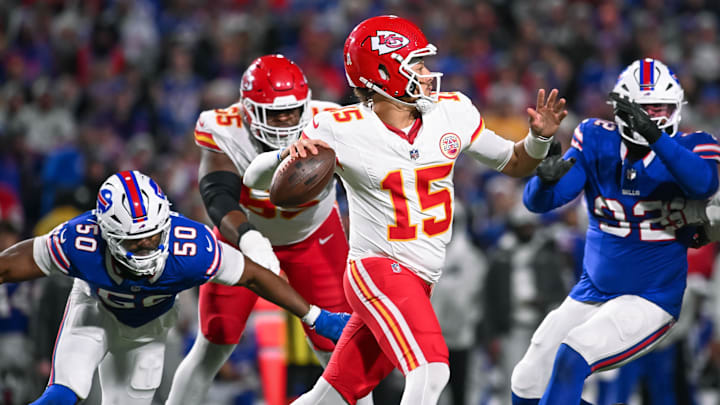 The Chiefs are home favorites to the Bills in AFC Championship action.