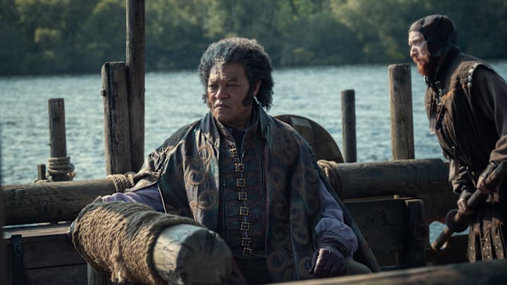 Laurence Fishburne (Regis) in The Witcher season 4. Laurence Fishburne (Regis) in The Witcher season 4.