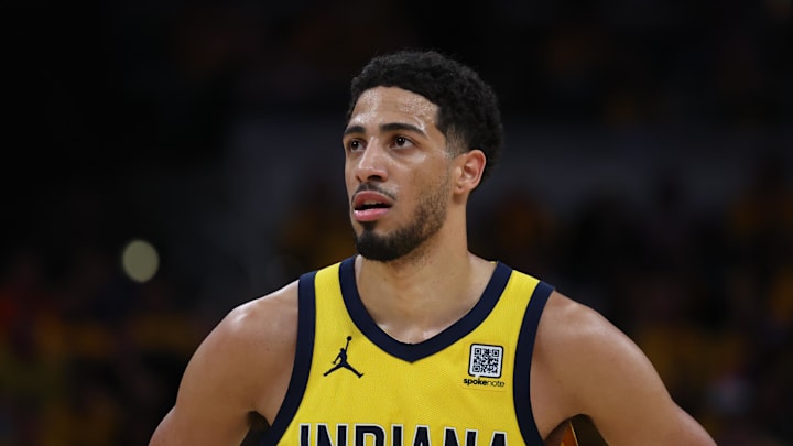 Tyrese Haliburton during the Pacers win over the Knicks on Tuesday.