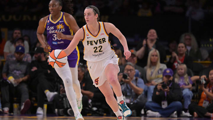 Indiana Fever guard Caitlin Clark is a great prop target on Friday.