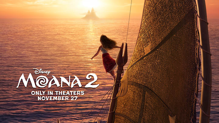 Moana 2 Teaser Poster - credit: Walt Disney Pictures