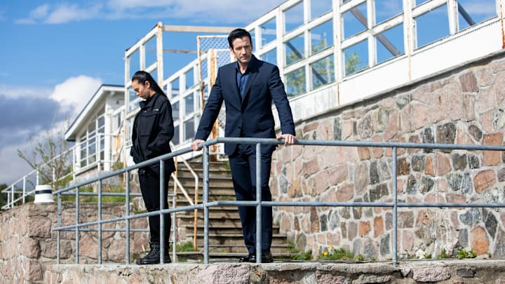 “Tuxhorn” – The Fly Team heads to Oslo when they are tipped off that two Norwegian prisoners are being held in Russia, on the third season finale of FBI: INTERNATIONAL, Tuesday, May 21 (9:00-10:00 PM, ET/PT) on the CBS Television Network, and streaming on Paramount+ (live and on-demand for Paramount+ with SHOWTIME subscribers, or on-demand for Paramount+ Essential subscribers the day after the episode airs). Pictured (L-R): Vinessa Vidotto as Special Agent Cameron Vo and Colin Donnell as Brian