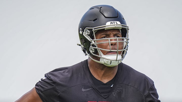 The Atlanta Falcons expect guard Matthew Bergeron to be fine after hurting his neck in Sunday's loss to the Seattle Seahawks.