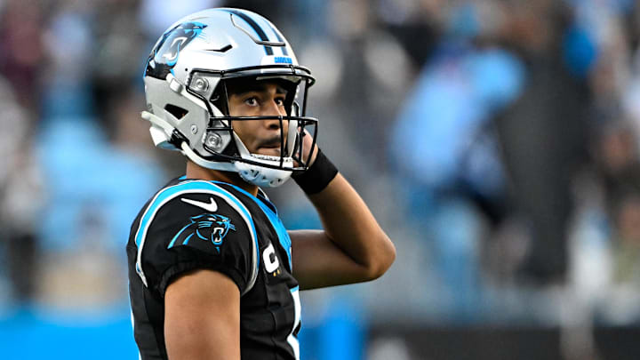 Carolina Panthers quarterback Bryce Young. Carolina Panthers quarterback Bryce Young.