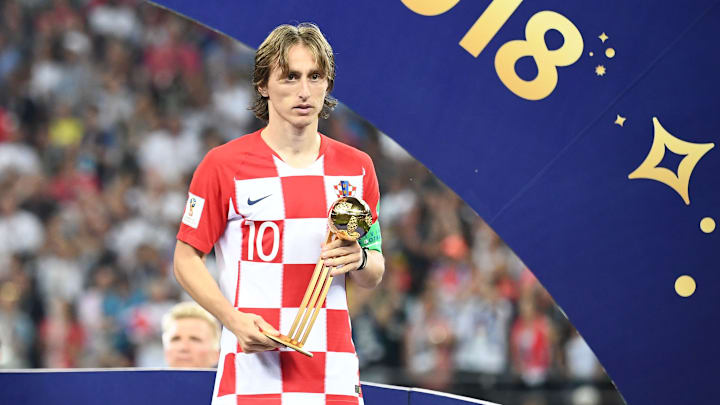 Luka Modric war 2018 der beste Spieler der WM