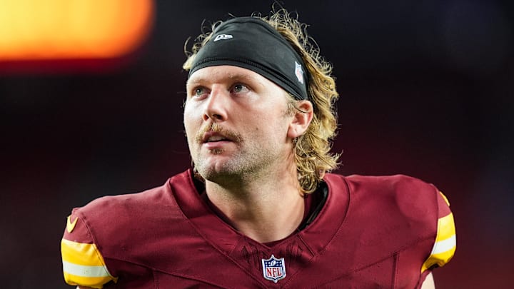 Washington Commanders tight end Colson Yankoff