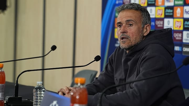 Luis Enrique, entraineur du Paris Saint-Germain