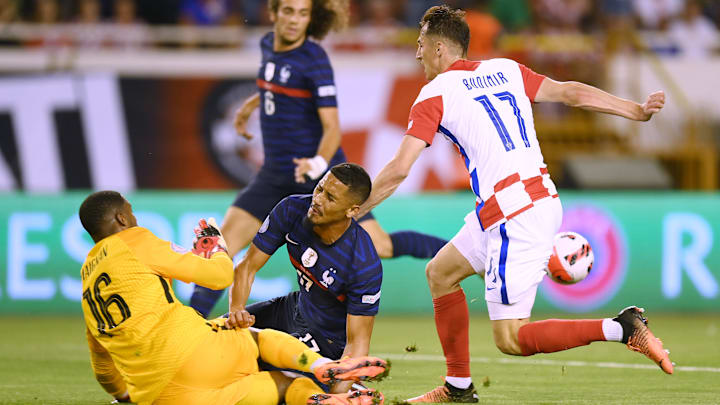 La Croatie et la France.