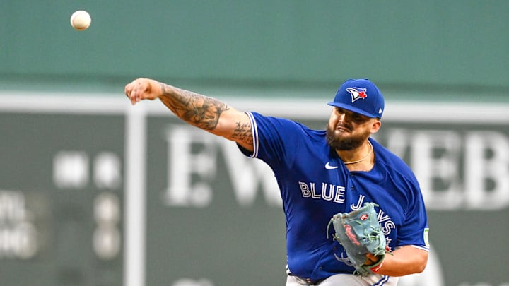 Toronto Blue Jays pitcher Alek Manoah