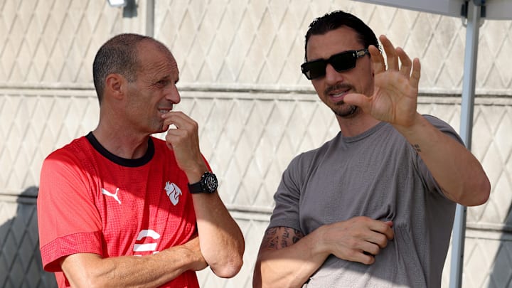 Massimiliano Allegri, Zlatan Ibrahimovic