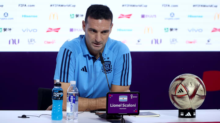 Argentina Press Conference - FIFA World Cup Qatar 2022